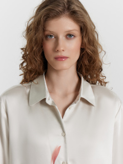 Блуза Mark Formelle 122869/24-ОБР31904П-9 сублимация_красный_цветок_на_молочном_010.1_Субл - фото 5