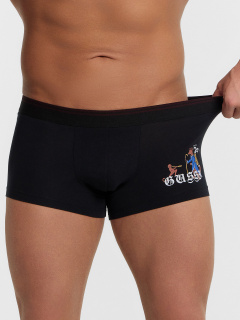 Трусы Mark Formelle 411215-2/25-5145П-5 черный_средневековой_паттерн_на_платине_2_сл_1тр_н - фото 1