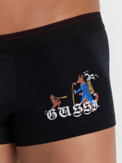 Трусы Mark Formelle 411215-2/25-5145П-5 черный_средневековой_паттерн_на_платине_2_сл_1тр_н - фото 5