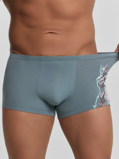 Трусы Mark Formelle 411216-2/24-4090П-5 бриз_роботы_на_черном_3_сл_1тр_на_ЛВ_дет - фото 2