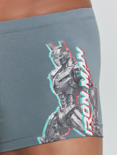 Трусы Mark Formelle 411216-2/24-4090П-5 бриз_роботы_на_черном_3_сл_1тр_на_ЛВ_дет - фото 3