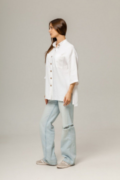 Рубашка Atelero 1124 белый - фото 3