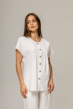 Блуза Atelero 1125  белый - фото 5