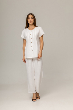 Блуза Atelero 1125  белый - фото 3