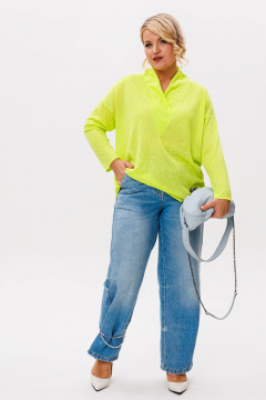 Блуза Anastasia 1209.1 лаймовый - фото 5