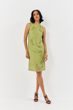 Платье FLAIM 1165 фисташка - фото 1