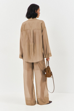 Блуза, брюки FLAIM 1166.02 капучино - фото 3