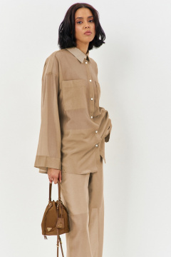 Блуза, брюки FLAIM 1166.02 капучино - фото 5