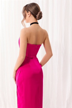 Платье Golden Valley 44241 фуксия - фото 5