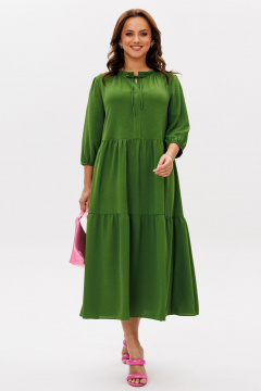 Платье Mubliz 270 олива - фото 1
