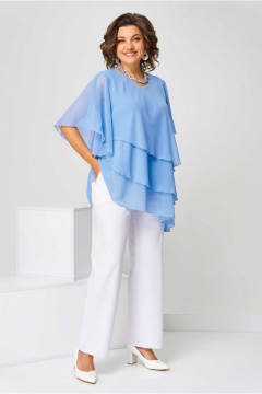 Туника Асолия 4100 голубой - фото 1