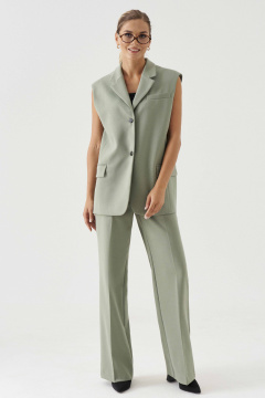 Жилет Панда 199837w оливковый - фото 1