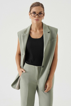 Жилет Панда 199837w оливковый - фото 2