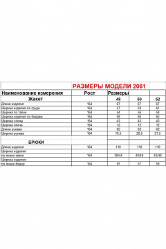 Брюки, жакет Диомант 2061 - фото 3