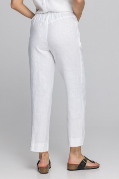 Брюки FASHION CENTRE Л-3971/б белый - фото 5
