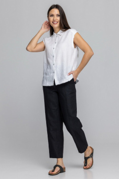 Брюки FASHION CENTRE Л-3971/ч чёрный - фото 4