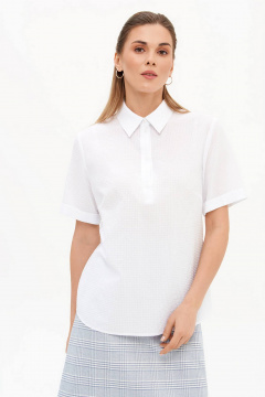 Блуза Nelva 23449 белый - фото 1