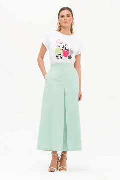 Юбка Nelva 4917 мятный - фото 1