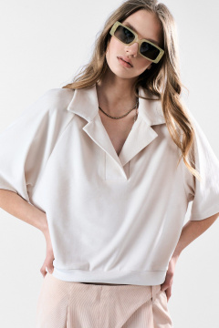 Джемпер MilMil 1191 жемчужный - фото 3