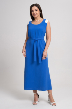 Сарафан Alani Collection 2363 синий - фото 4