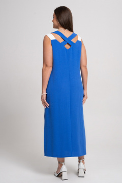 Сарафан Alani Collection 2363 синий - фото 3
