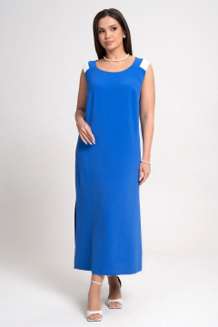 Сарафан Alani Collection 2363 синий - фото 2