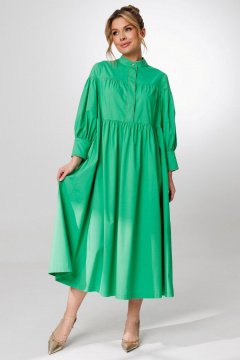 Платье Faufilure C1786 Зеленый - фото 1