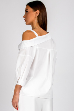 Блуза VIZAVI 726 белый - фото 3