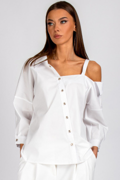 Блуза VIZAVI 726 белый - фото 1