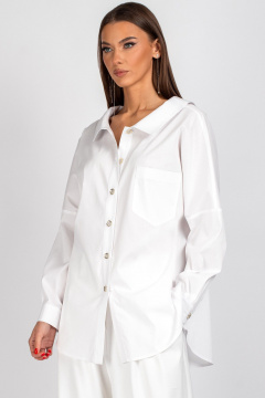 Блуза VIZAVI 727 белый - фото 3