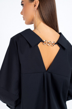 Блуза VIZAVI 727 черный - фото 3