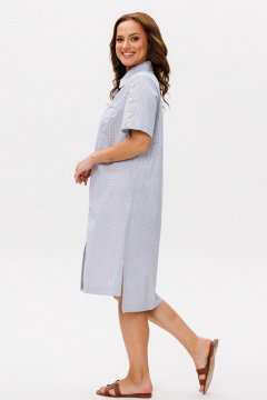 Платье Anelli 1611 квадратик - фото 5