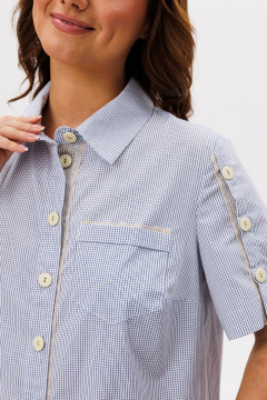 Платье Anelli 1611 квадратик - фото 3