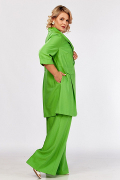 Брюки, жакет, топ Koketka i K 1281-1 зеленый - фото 4