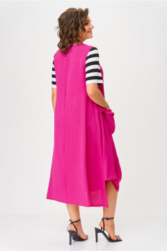 Платье Michel chic 2178 фуксия - фото 2