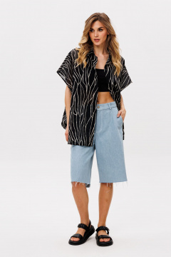 Шорты EOLA 2841.2 светло-голубой - фото 2