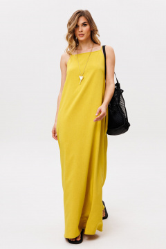 Сарафан EOLA 2871 горчица - фото 3