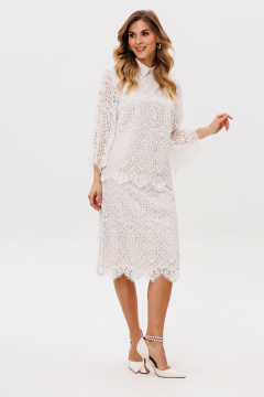 Блуза, юбка EOLA 2863 молочный - фото 3