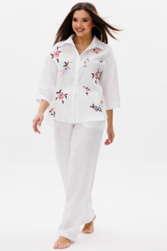 Рубашка Ma Сherie 1168 белый - фото 4