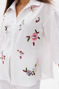 Рубашка Ma Сherie 1168 белый - фото 2