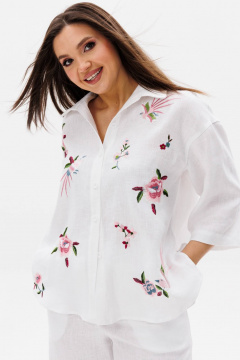 Рубашка Ma Сherie 1168 белый - фото 1