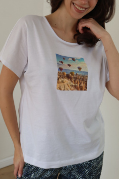 Брюки, футболка Купалинка 684205.170-176 к.белый,набивка - фото 2