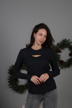 Джемпер Купалинка 684402.158-164 черный - фото 1