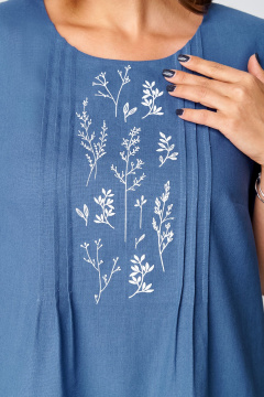 Платье Мишель стиль 1280 индиго - фото 5