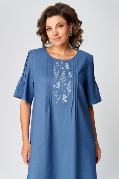 Платье Мишель стиль 1280 индиго - фото 4