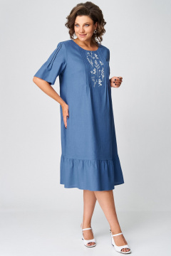 Платье Мишель стиль 1280 индиго - фото 2