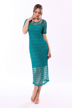 Платье Golden Valley 44215 зеленый - фото 1