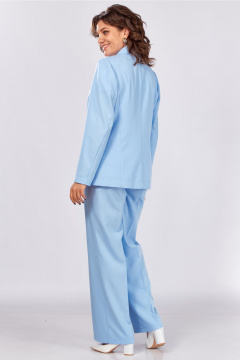 Блуза, брюки, жакет Aira Style 24220 голубой - фото 2
