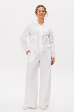 Брюки, бомбер Mubliz 264 белый - фото 4