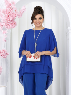 Блуза, брюки Ninele 6050 василек - фото 4